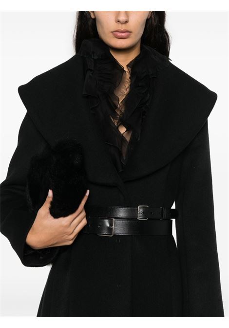 Cappotto svasato in nero Alberta ferretti - donna ALBERTA FERRETTI | 061151300555